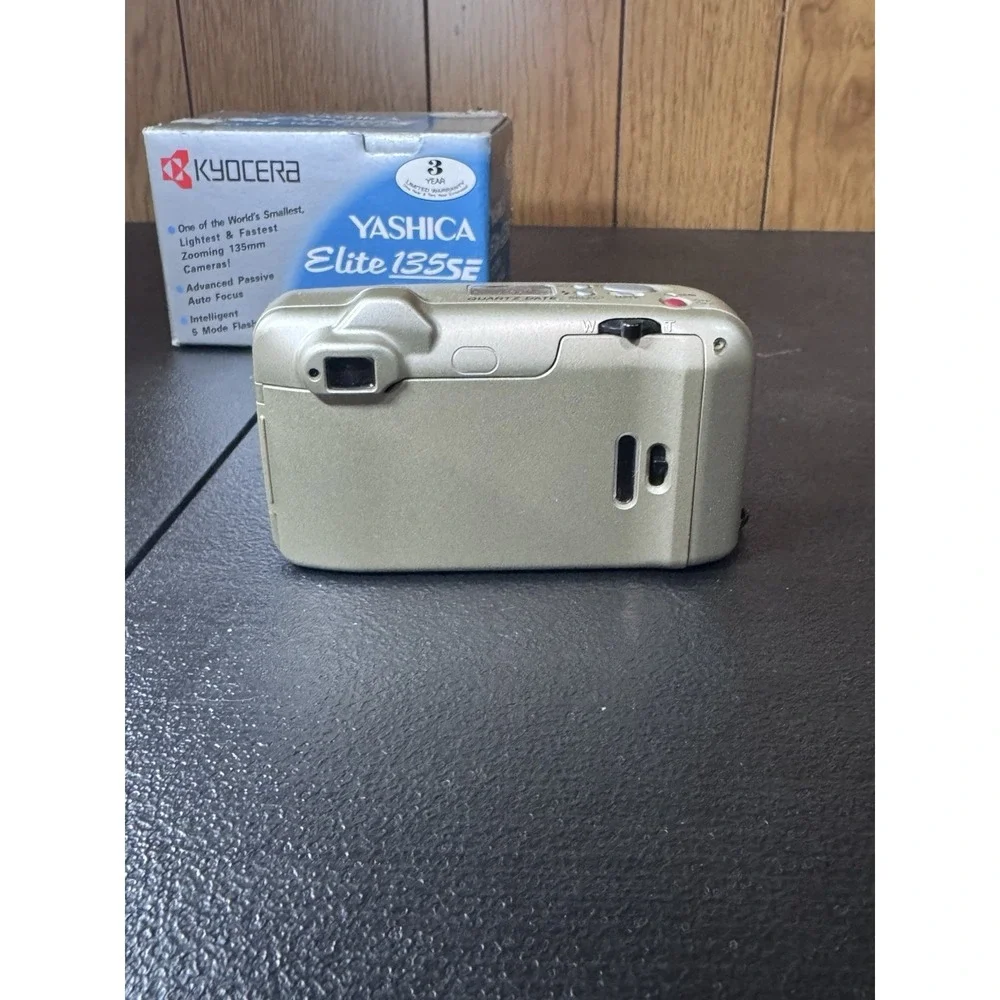 Yashica Elite 135SE Zoom 35mm Film Camera Kyocera – For Parts